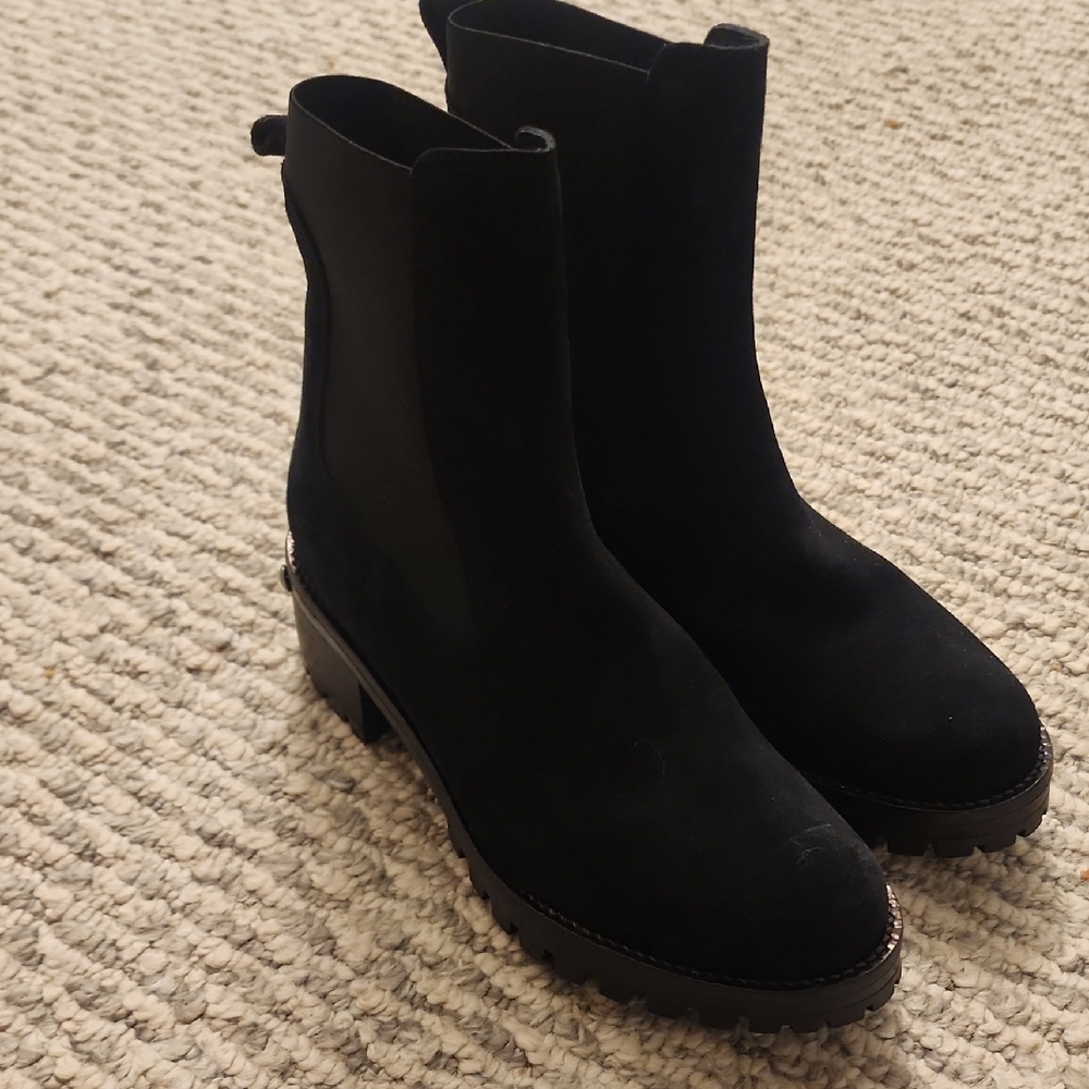 Eric Michael Black Trento Water Proof Chelsea Boot Size 5